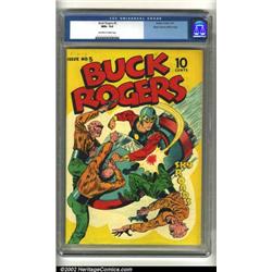 Buck Rogers #5 Mile High pedigree (Eastern Color, 1943) CGC NM+ 9.6 Off-white to white pages. Buc...