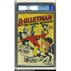 Bulletman #12 Mile High pedigree (Fawcett, 1943) CGC NM- 9.2 Off-white to white pages. A small ni...