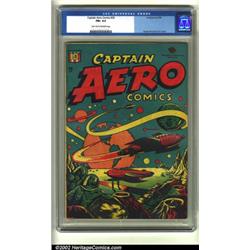 Captain Aero Comics #26 (Holyoke Publications, 1946) CGC FN+ 6.5 Light tan to off-white pages. Th...