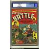 Captain Battle, Jr. #1 Pennsylvania pedigree (Lev Gleason, 1943) CGC NM- 9.2 Off-white to white p...