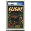 Image 1 : Captain Flight #11 (Four Star, 1947) CGC VF- 7.5 Cream to off-white pages. This classic L. B. Col...