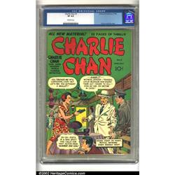 Charlie Chan #1 (Crestwood/Headline, 1948) CGC VF 8.0 Off-white pages. Here is an example of one...