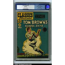 Classics Illustrated #45 Mile High pedigree (Gilberton, 1948) CGC FN 6.0 Off-white to white pages...