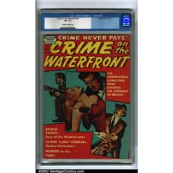 Crime on the Waterfront #4 (Realistic Comics, 1952) CGC VF- 7.5 Off-white to white pages. Previou...