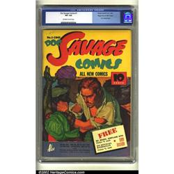 Doc Savage Comics #1 Mile High pedigree (Street and Smith, 1940) CGC VF+ 8.5 Off-white to white p...