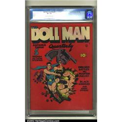 Doll Man Quarterly #1 (Quality, 1941) CGC VF- 7.5 Cream to off-white pages. Doll Man was one of t...