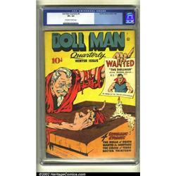 Doll Man Quarterly #4 (Quality, 1942) CGC VF+ 8.5 Off-white to white pages. This high-grade book...