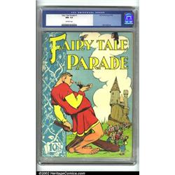 Fairy Tale Parade #1 (Dell, 1942) CGC NM- 9.2 Off-white pages. Walt Kelly's cover and artwork are...