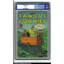 Famous Funnies #133 File Copy (Eastern Color, 1945) CGC NM 9.4 Off-white pages. This nice file co...