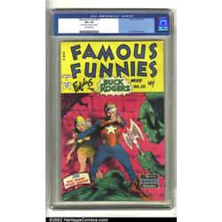 Famous Funnies #211 (Eastern Color, 1954) CGC VF+ 8.5 Off-white pages Frank Frazetta's unique sty...