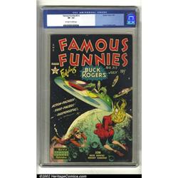 Famous Funnies #212 (Eastern Color, 1954) CGC VF- 7.5 Off-white to white pages. Black covers are...