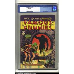 Famous Funnies #213 (Eastern Color, 1954) CGC VF+ 8.5 Cream to off-white pages. Frank Frazetta's...