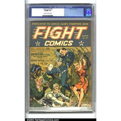 Fight Comics #20 (Fiction House, 1942) CGC VF/NM 9.0 Cream to off-white pages. Here is a classic...