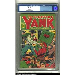 Fighting Yank #16 (Nedor Publications, 1946) CGC VF 8.0 Off-white pages. Cover artist Alex Schomb...