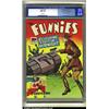 Funnies #61 Mile High pedigree (Dell, 1941) CGC NM+ 9.6 White pages. On this great cover, Captain...