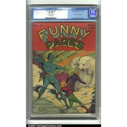 Funny Pages #35 (Centaur, 1940) CGC VF 8.0 Off-white pages. This is an incredibly rare Centaur, w...