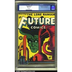 Future Comics #3 Mile High pedigree (David McKay Publications, 1940) CGC NM+ 9.6 White pages. Thi...
