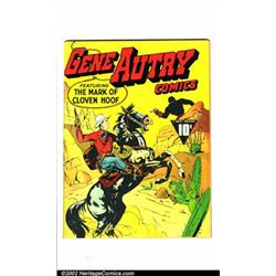 Gene Autry Comics #1 Mile High pedigree (Fawcett, 1941) Condition: NM Off-white to white pages. G...
