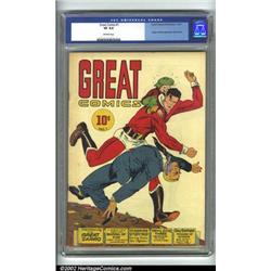 Great Comics #1 (Great Comics Publications, 1941) CGC VF 8.0 Off-white pages. Making their first...