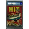 Image 1 : Hit Comics #3 (Quality, 1940) CGC VG 4.0 Off-white pages. Hercules graces the cover of this third...