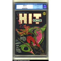 Hit Comics #5 (Quality, 1940) CGC FN/VF 7.0 Cream to off-white pages. This is the big one! Demand...