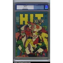 Hit Comics #6 (Quality, 1940) CGC VF- 7.5 Cream to off-white pages. A fantastic Lou Fine cover th...