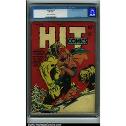 Hit Comics #11 (Quality, 1941) CGC VF- 7.5 Cream to off-white pages. This issue of Hit Comics spo...
