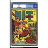 Hit Comics #12 (Quality, 1941) CGC FN+ 6.5 Off-white pages. Lou Fine does it again with an action...
