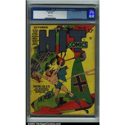Hit Comics #16 (Quality, 1941) CGC VG 4.0 Off-white pages. Any book that has work by Lou Fine and...