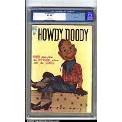 Howdy Doody #1 (Dell, 1950) CGC VF+ 8.5 Off-white pages. The Television star debuts in his very o...