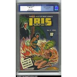 Ibis #2 Mile High pedigree (Fawcett, 1943) CGC NM+ 9.6 Off-white to white pages. There is a babe...
