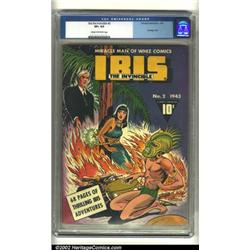 Ibis #2 (Fawcett, 1943) CGC VF+ 8.5 Cream to off-white pages. This bondage cover is one of the fe...