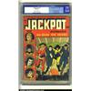 Jackpot Comics #1 (MLJ, 1941) CGC VF 8.0 Cream to off-white pages. The Black Hood, Steel Sterling...