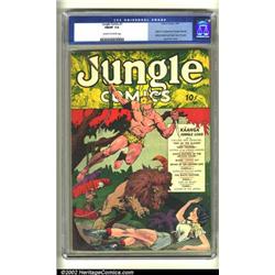Jungle Comics #1 (Fiction House, 1940) CGC FN/VF 7.0 Cream to off-white pages. This incredible Lo...