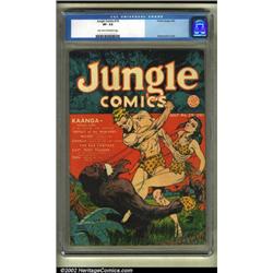 Jungle Comics #19 (Fiction House, 1941) CGC VF- 7.5 Light tan to off-white pages. Fiction House a...