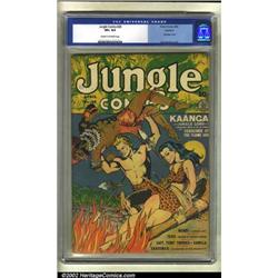 Jungle Comics #28 Rockford pedigree (Fiction House, 1942) CGC VF+ 8.5 Cream to off-white pages. T...