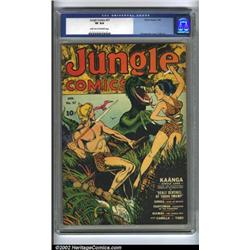 Jungle Comics #37 (Fiction House, 1943) CGC VF 8.0 Light tan to off-white pages. This is a beauti...