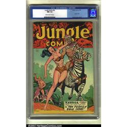 Jungle Comics #98 (Fiction House, 1948) CGC NM- 9.2 Cream to light tan pages. Dr. Wertham assured...