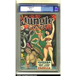 Jungle Comics #104 (Fiction House, 1948) CGC NM- 9.2 White pages. All it takes is a John Celardo...
