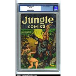 Jungle Comics #162 (Fiction House, 1954) CGC VF 8.0 Off-white to white pages. This second-to-last...