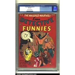 Keen Detective Funnies #18 (Centaur, 1940) CGC VF- 7.5 Cream to off-white pages. Publisher Centau...