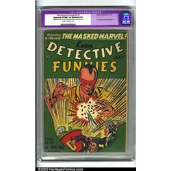 Keen Detective Funnies vol. 2 #7 (Centaur, 1939) CGC Apparent VF/NM 9.0 Moderate (P) Cream to off...