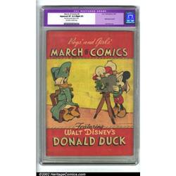 March of Comics #4 (King Features Syndicate, 1947) CGC Apparent VF 8.0 Slight (P) Off-white to wh...