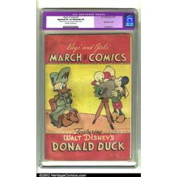 March of Comics #4 (King Features Syndicate, 1947) CGC Apparent VG 4.0 Moderate (P) Off-white to...