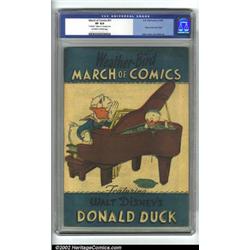 March of Comics #41 (King Features Syndicate, 1949) CGC VF 8.0 Off-white to white pages. With an...