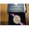 Image 1 : 2012-P STAR SPANGLED BANNER UNC SILVER DOLLAR