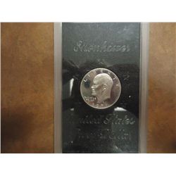 1971-S IKE SILVER DOLLAR PROOF (BROWN PACK)