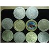 Image 1 : 10 ASSORTED $1 CASINO TOKENS