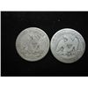 Image 2 : 1858 & 58-O SEATED LIBERTY HALF DOLLARS