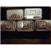 Image 2 : 5-1 OUNCE SILVER INGOTS .999 FINE SILVER